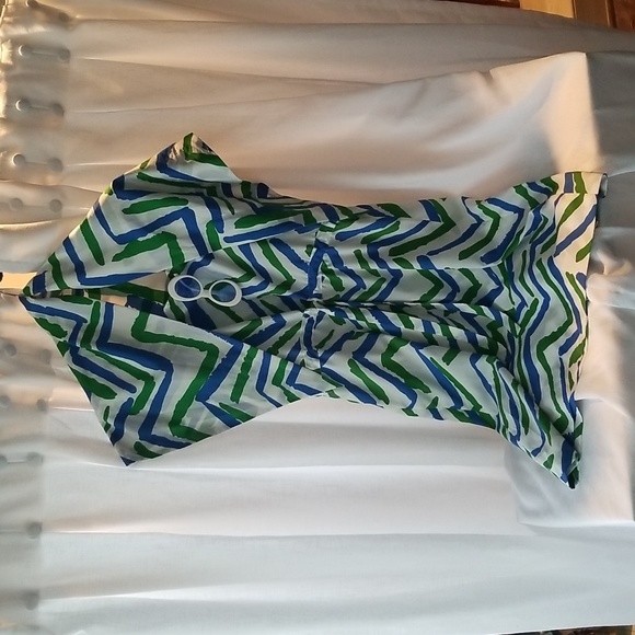 VINTAGE Doncaster Sun Dress with Wrap or Head Scarf, Size 12, $48 - Picture 6 of 14